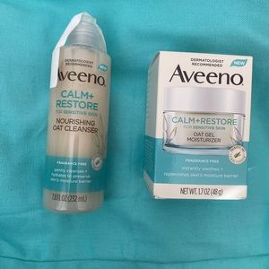 Aveeno Calm & Restore Cleanser & Moisturizer